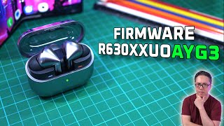 New Samsung Buds3 Pro Firmware AYG3 improved mic quality 🫨 (R630XXUOAYG3)