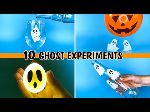Easy and Cool Science Experiments for Halloween | Spooky GHOST Experiments