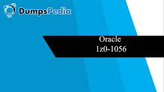 1z0-1056 Braindumps