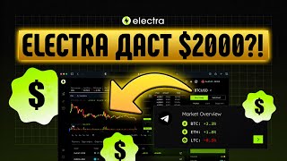 🔥 ELECTRA DEX: БЕШЕНЫЙ АИРДРОП! 💰 $2000 НА АККАУНТ – НЕ ПРОПУСТИ! 🚀