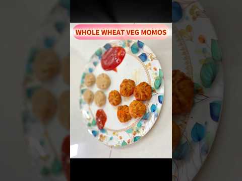 Whole Wheat Veg Momos🥟 | Healthy Atta Momos Recipe😍 #viral #shortvideo #momos #food #vegmomos #yt