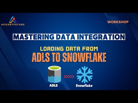 Master Data Integration Step by Step Tutorial to Load Data from Azure Data Lake Storage to Snowflake