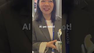 AI pet robot! Loona #ces25