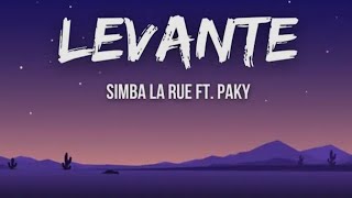 LEVANTE-Simba La Rue FT.Paky(Testo/lyrics)