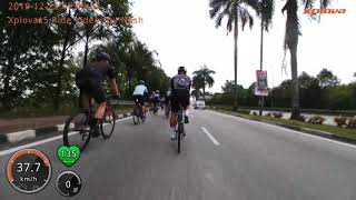 Today P2k Lukut Ride 140km Good Ride They Split into 2 Group Part 1