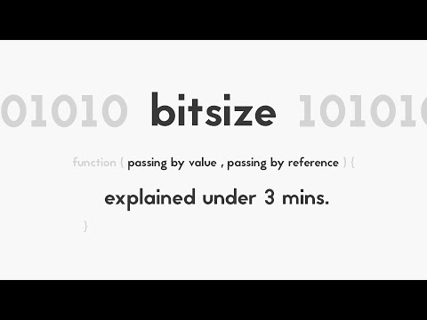 Passing by value and passing by reference in JavaScript | Bit Size