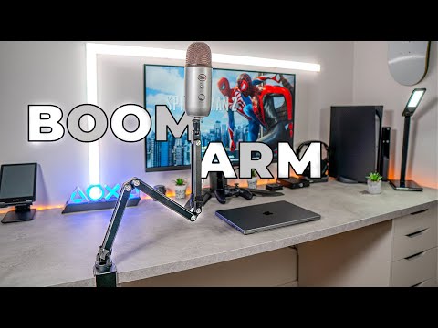An affordable Mic Boom Arm For Content Creators | Kuxiu X36 Mic Arm!