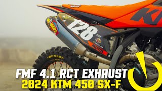 FMF 4.1 RCT Full Exhaust System - 2024 KTM 450 SX-F | TESTED