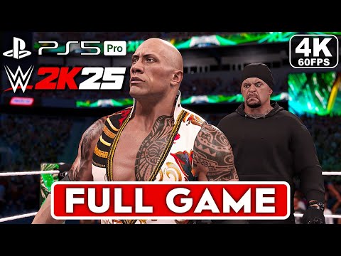 WWE 2K25 Showcase Gameplay Walkthrough FULL GAME [4K 60FPS PS5 PRO] - No Commentary