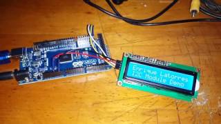 I2C LCD Module Demo