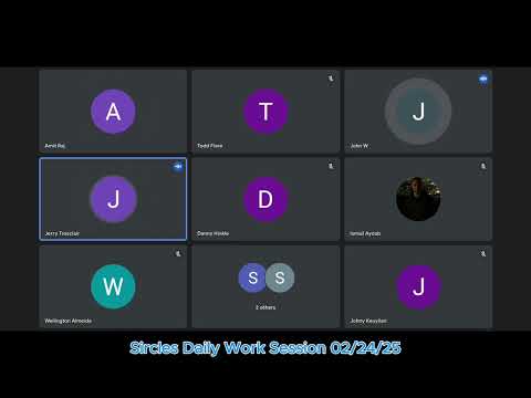 Sircles Work Session February 24, 2025