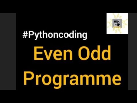 Write a python program to find number is even or odd.#pythonbeginners #learnpython #evenodd#code