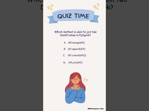 PySpark Quiz: Joining DataFrames"#pyspark #BigData #DataScience #MachineLearning #TechTips #Shorts