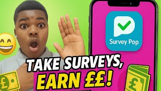 Earn £4 Fast! Play Games & Answer Surveys with Survey Pop | (100% Legit App)