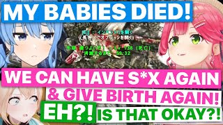 MiComet Discussing Making Babies Shocks Iroha (Suisei, Miko, Fubuki, Okayu / Hololive) [Eng Subs]