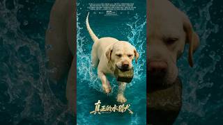Stone in mouth, storm at back｜真正的水獵犬・咬石衝浪｜돌을 문 채 파도를 가르다 #stonefetcher #狗界硬核 #강철의개