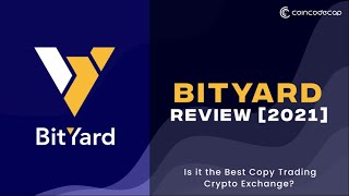 BitYard Review [2021] | Is it the Best Copy Trading Crypto Exchange?