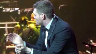 Michael Buble Oslo Spektrum 24 Feb 2014 Team Buble