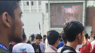 সচিবালয়ের সামনে এইচএসসি শিক্ষার্থীরা, সরাসরি.