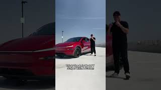 2025 Tesla Model Y Juniper Gets Fully Custom Red Diamond Interior & 21” Forged Wheels!