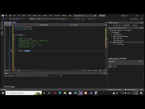 BMI calculator C++