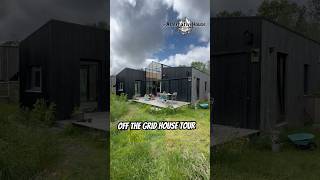 Off the grid U shaped house built from environmental friendly materials