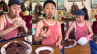 小时候夏天就做臭豆饼配着馒头吃很香#food #民间手艺人 #手工制作 #funny