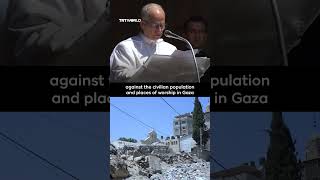 Pope Leo XIV condemns Israeli attack on Gaza church