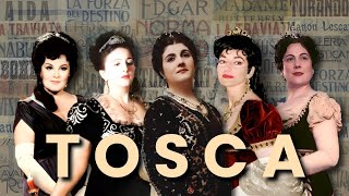 5 Legendary Female Opera Singers sings Tosca's High C!! (C6)