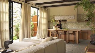 A Beautiful Rice Field Home In Yogyakarta, Indonesia