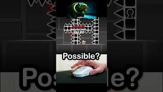 Impossible Cube Rat Trap In Geometry Dash! #shorts