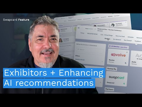 Swapcard Features ⚙️ AI-powered Networking and Personalized Recommendations for Exhibitors