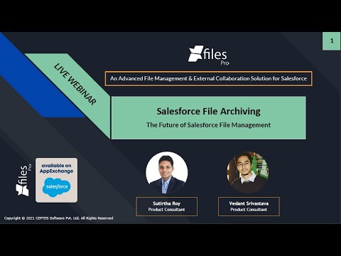WEBINAR: File Archiving: The Future of Salesforce File Management