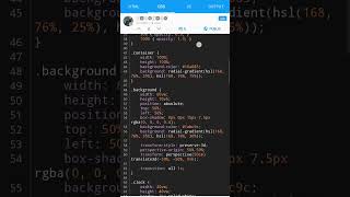 Js animation using html css js