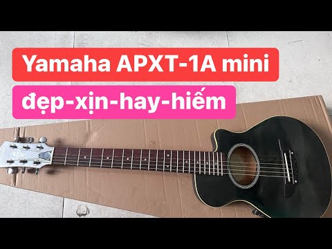 Đàn guitar Yamaha APXT-1A mini nhỏ gọn. Giá: 4 triệu. guitar mini 0936057750