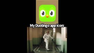My Duolingo app icon: