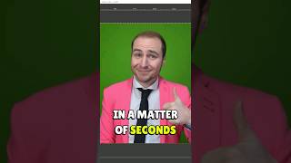Remove green screen in seconds with Gimp #shorts #gimptutorial