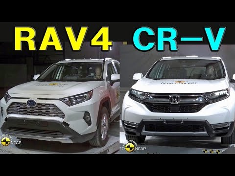 2019 Toyota RAV4 vs 2019 Honda CR-V - Euro NCAP