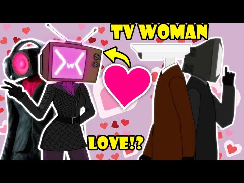 TV WOMAN LOVE STORY BROWN CAMERAMAN - @DaFuqBoom #skibiditoilet #cameraman #tvwoman #sticknodespro