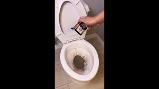 Just throw black pepper into your toilet bowl and you'll be surprised!