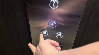 Really Nice Chimes! Otis Gen2 ReGen MRL Traction Lifts @ Queens Wharf Skydeck, Brisbane City