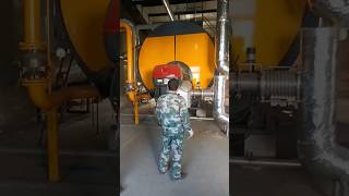 10 ton/hr Natural Gas Fired Steam Boiler For Industrial Heating  #steamboiler #heating #boiler