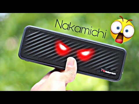 Nakamichi Speck IPX7 Waterproof Portable Bluetooth Strong Bass Speaker with Mic,Unboxing,Sound Test
