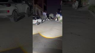 😱😱 IPH projector M 617 install in i10 nios #trending #viral #popular#car #modification #youtube