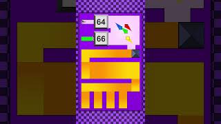 Square Race 2D - Obstacle Course EP.08🟦🟩🟨🟥