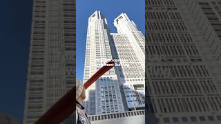 Tokyo Metropolitan Government Building #tokyosubwaypass #tokyojapan #japan #travel