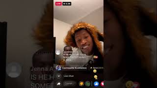 This is what I’ve witnessed on live yesterday len and little doodoo🤦🏽‍♀️ prepare yourselves