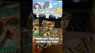 BOFURIN + NEW POKEMON CARDS = COOL FRIDAY! #windbreaker #bofurin #pokemon #packopening #anime
