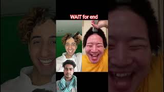 wait for end funny hair cut in prank #funny #mostfunny