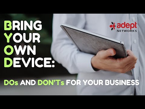Bring Your Own Device to Work - Security Tips